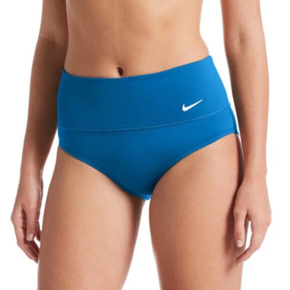 Nike Essentials Women’s Size Large High Waist Swim Bottoms Women New NWT - Picture 1 of 6